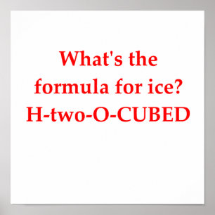 chemistry joke poster