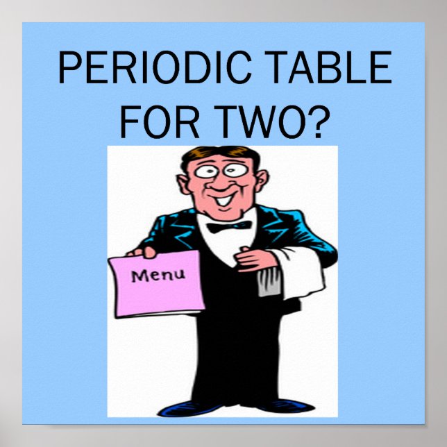 chemistry joke poster (Front)