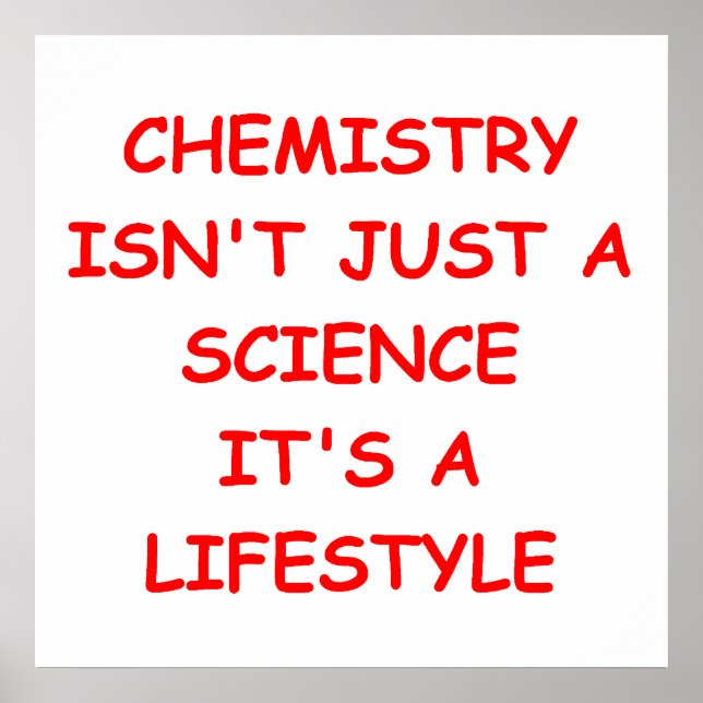 chemistry joke poster (Front)