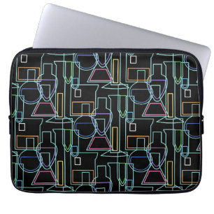 Chemistry Lab Lines Laptop Sleeve
