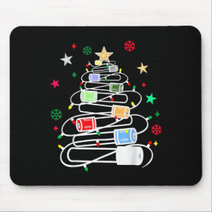 Chemistry Lab Scientist Phlebotomist Christmas Tes Mouse Mat