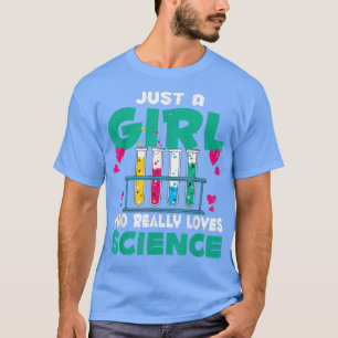 Chemistry Laboratory Scientist Girls Women Chemist T-Shirt