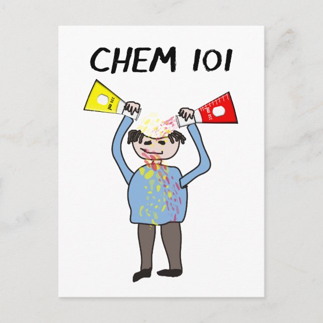 Chemistry Lovers Gifts Postcard (Front)
