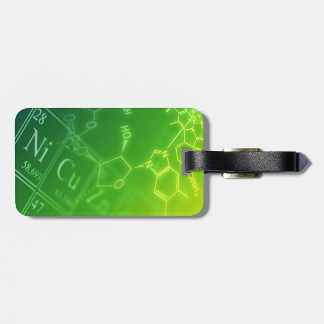 Chemistry Luggage Tag (Back Horizontal)