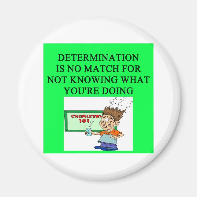 chemistry major magnet (Front)