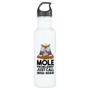 Chemistry - Mole Problems 710 Ml Water Bottle