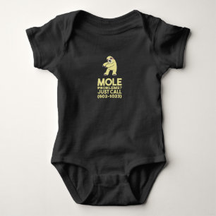 Chemistry - Mole Problems Baby Bodysuit