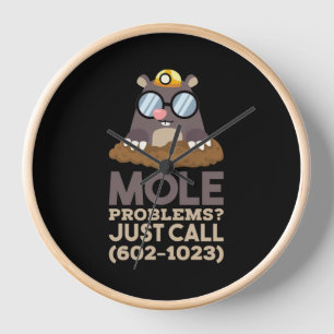 Chemistry - Mole Problems Clock