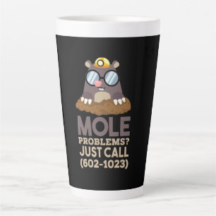 Chemistry - Mole Problems Latte Mug
