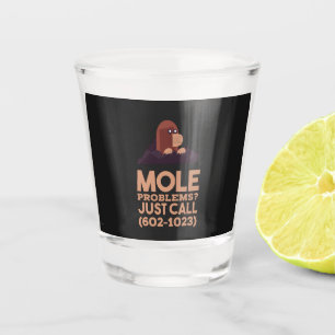 Chemistry - Mole Problems Shot Glass
