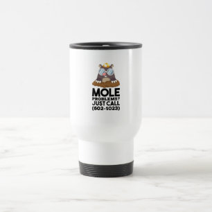 Chemistry - Mole Problems Travel Mug