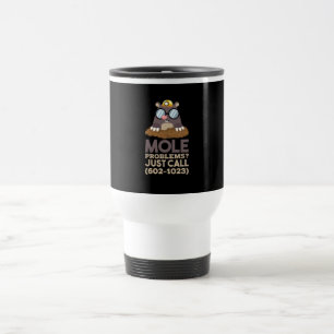 Chemistry - Mole Problems Travel Mug
