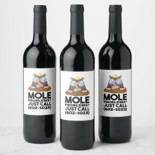 Chemistry - Mole Problems Wine Label