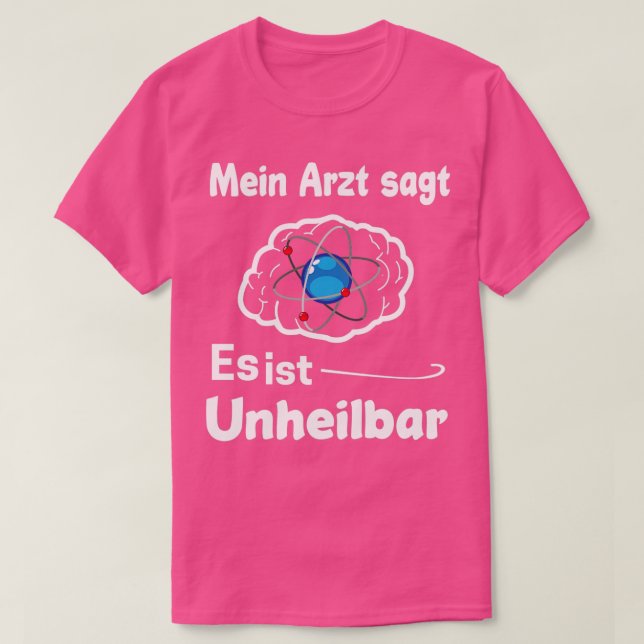 Chemistry Periodic Table Molecule Atom 12 T-Shirt (Design Front)