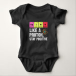 Chemistry Physicists Teacher Student Proton Scienc Baby Bodysuit<br><div class="desc">Funny Nerdy Science Surprise for a student,  chemist,  Physics,  teacher,  scientist or pharmacist. Ideal Gift for all Science Nerds who like experimenting or doing an experiment in the laboratory or lab.</div>