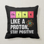 Chemistry Physicists Teacher Student Proton Scienc Cushion<br><div class="desc">Funny Nerdy Science Surprise for a student,  chemist,  Physics,  teacher,  scientist or pharmacist. Ideal Gift for all Science Nerds who like experimenting or doing an experiment in the laboratory or lab.</div>