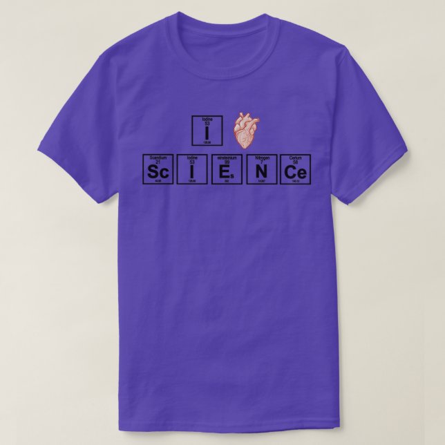 Chemistry product I SciENCe T-Shirt (Design Front)