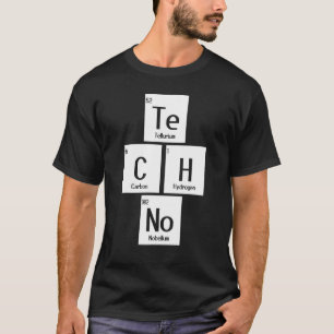 Chemistry Rave Music Hard Techno Raver Dark Techno T-Shirt