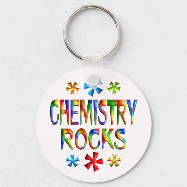CHEMISTRY ROCKS KEY RING (Front)