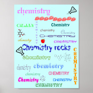 chemistry rocks! poster