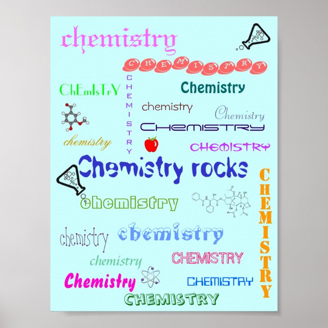chemistry rocks! poster (Front)
