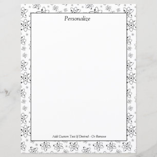 Chemistry Science Atom Symbol Personalise