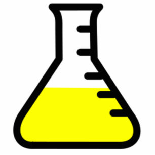 Chemistry Science Beaker Standing Photo Sculpture