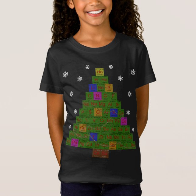 Chemistry Science Christmas Sweater Look (Front)