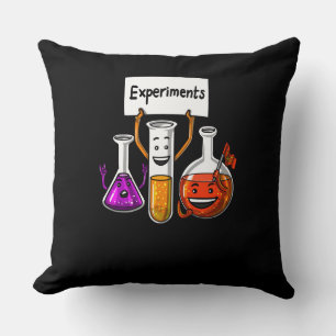 Chemistry Science Funny Experiments School Joke Cushion