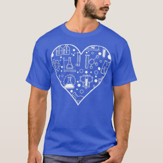Chemistry Science Heart Chemist Scientist Pharmaci T-Shirt