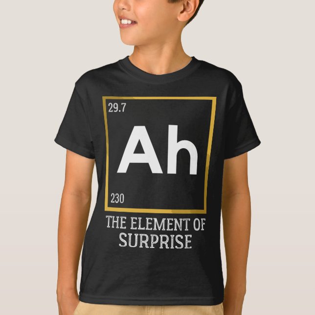 Chemistry Science Humour T-Shirt (Front)