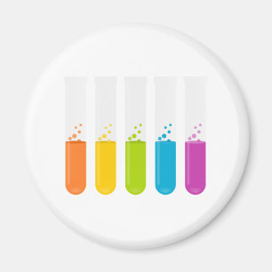 Chemistry Science Test Tubes Magnet