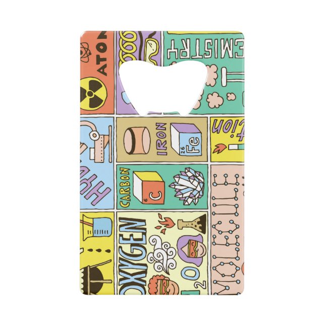 Chemistry Science Vintage Illustration Set (Front)