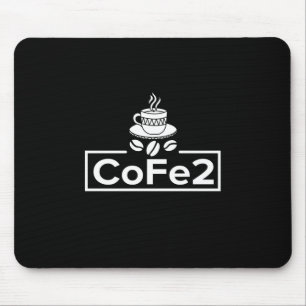 Chemistry Teacher Coffee Lover Mouse Mat