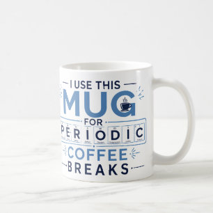 Chemistry Teacher Coffee Mug–Periodic Coffee Break Mug