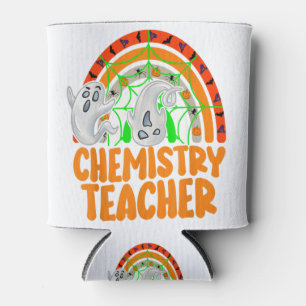 Chemistry Teacher Funny Halloween Costumes Science Can Cooler