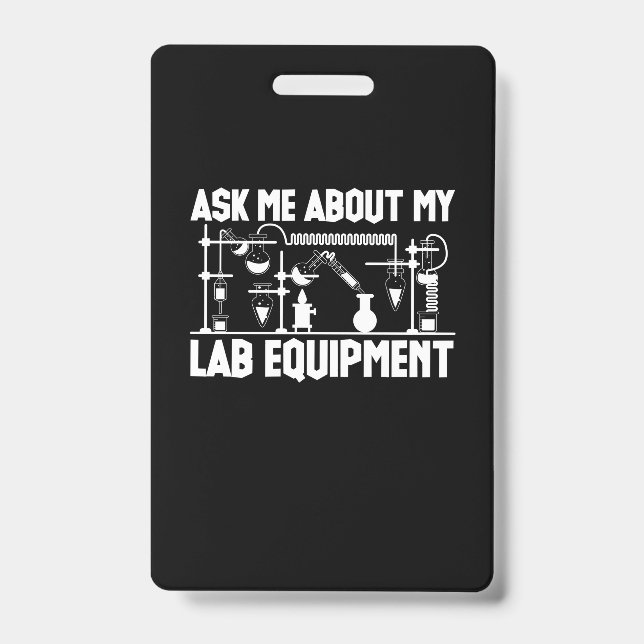 Chemistry Teacher ID Badge (Front)