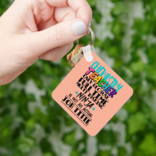 Chemistry Teacher Only Because Full Time Multi Key Ring