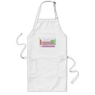 Chemistry Teacher - Periodic Table Science Teacher Long Apron