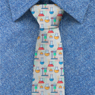 Chemistry Teacher Science Lab School Tie