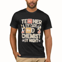 Chemistry teacher t-shirt 