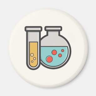 Chemistry Test Tube and Beaker Magnet