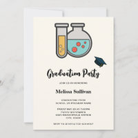 Chemistry Test Tube and Flask Graduation