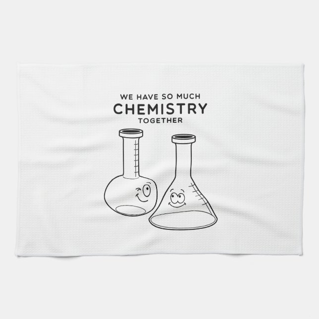 Chemistry Together Tea Towel (Horizontal)