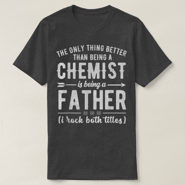 Chemistry Tshirt Atom Chemical Enzyme Science Mole (Design Front)