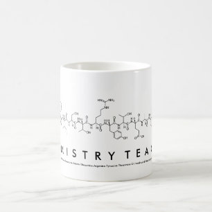 ChemistryTeacher peptide name mug