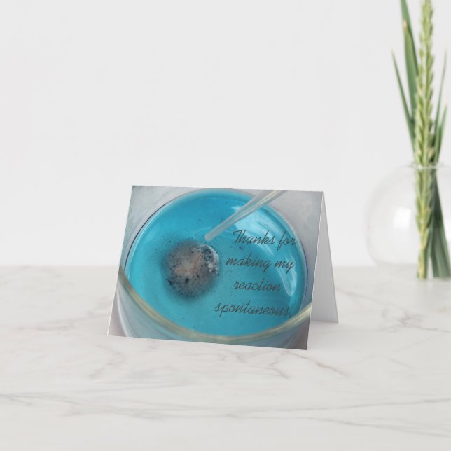 Chemists' Thank You Card (v. II) (Front)