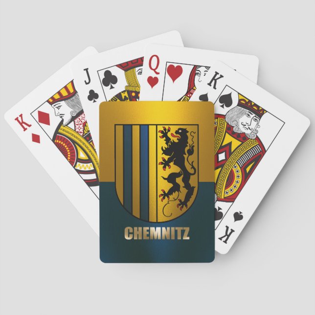 Chemnitz                                           playing cards (Back)