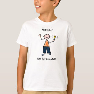 Chemo Bell - Leukaemia Man or Boy T-Shirt