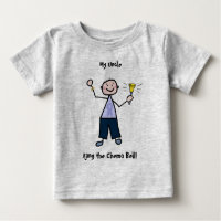 Chemo Bell Man - Periwinkle Ribbon Stomach Cancer